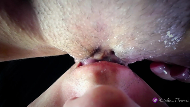 POV Closeup Licking Creamy Pussy and Clit.Real Pulsating Squirt Orgasm