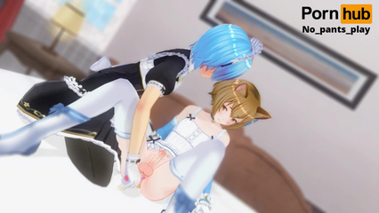 Felix X Rem re zero Hentai Femdom Anal Vibrator Trap Custom Maid 3d 2 COM