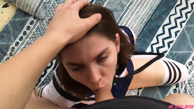 Brother Fucks Step Sister Schoolgirl And Cums On Her Face
