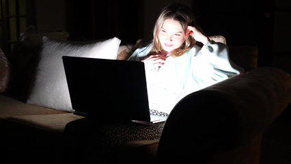 "Oh, stepdad! I want it like in porn!" (Milka Way)