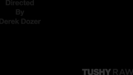 TUSHYRAW Fit Tight Blonde Lexi Has The Perfect Gape