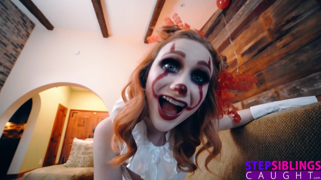 Scarlet Skies Cant help Clowning Around to Get Stepbros Cock -S18:E9